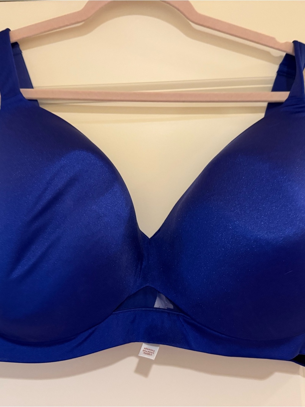Seamless cacique 48 D Royal Blue Molded Cup T-Shirt Bra - Women Intimates